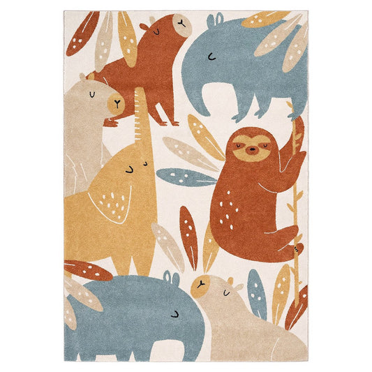 Tiger-Kinderteppich JUNGLE SUNRISE