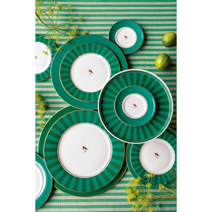 PIP Studio Teetasse Tea for One Love Birds Medallion Emerald-Green
