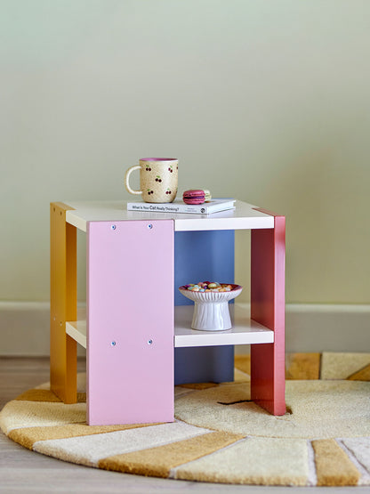 Bloomingville MINI Coloria Tisch, Bunt, FSC®100%, MDF