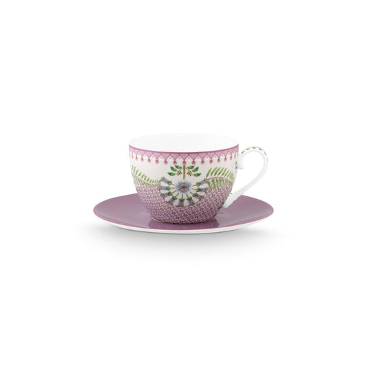 Pip Studio Teetassen und Untertassen Lily&Lotus 280ml