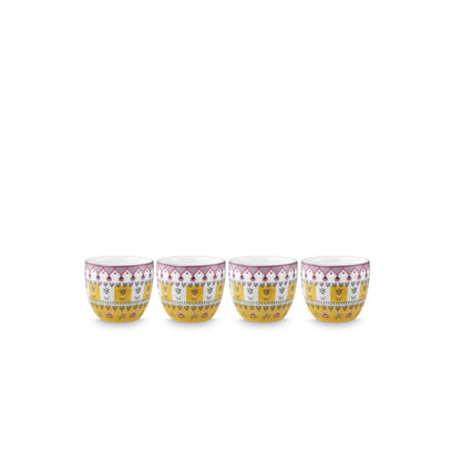 4er Eierbecher Lily&Lotus Moon Delight Yellow 4.7cm