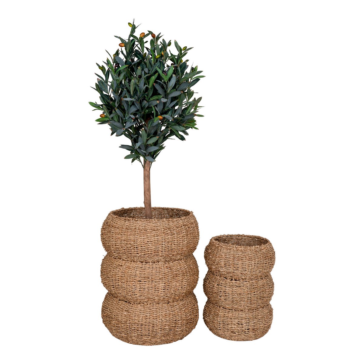 Sarbas-Körbe – Natur, Seegras 2er-Set