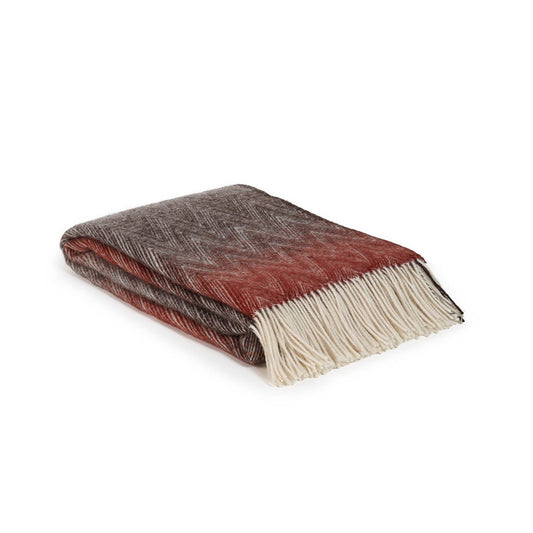 Wolldecke MISSONI-Style Alba – mehrfarbig rot