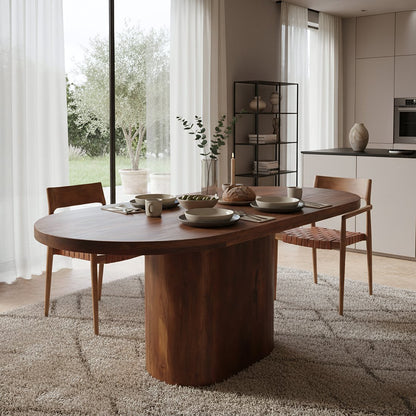 Bullnose längliches Esstisch 180, 200 oder 240 cm