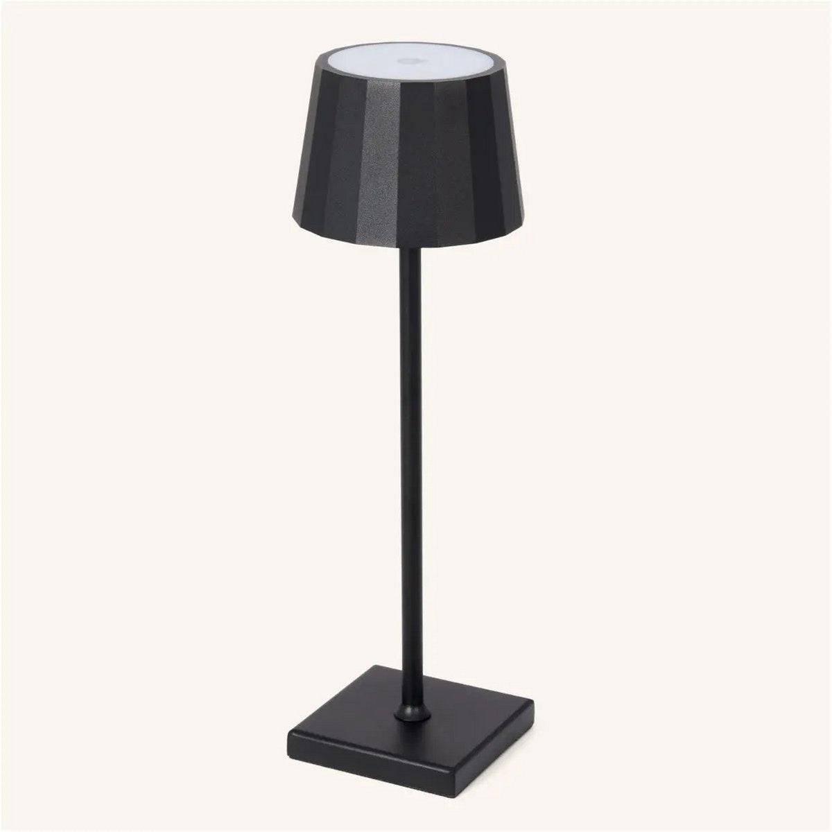 William Black wiederaufladbare Tischlampe | 120-Stunden-Akku und dimmbar