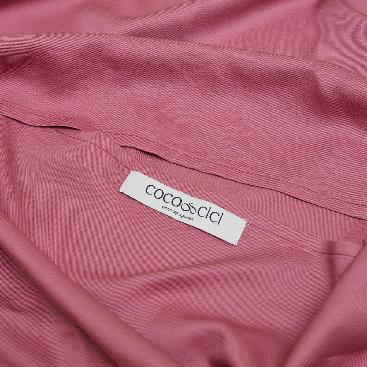 TENCEL™ Twill Kissenbezug Dusty Rose