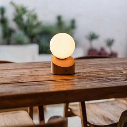 Morris Hellbraune wiederaufladbare Lampe | Stilvolles, kabelloses und nachhaltiges Design