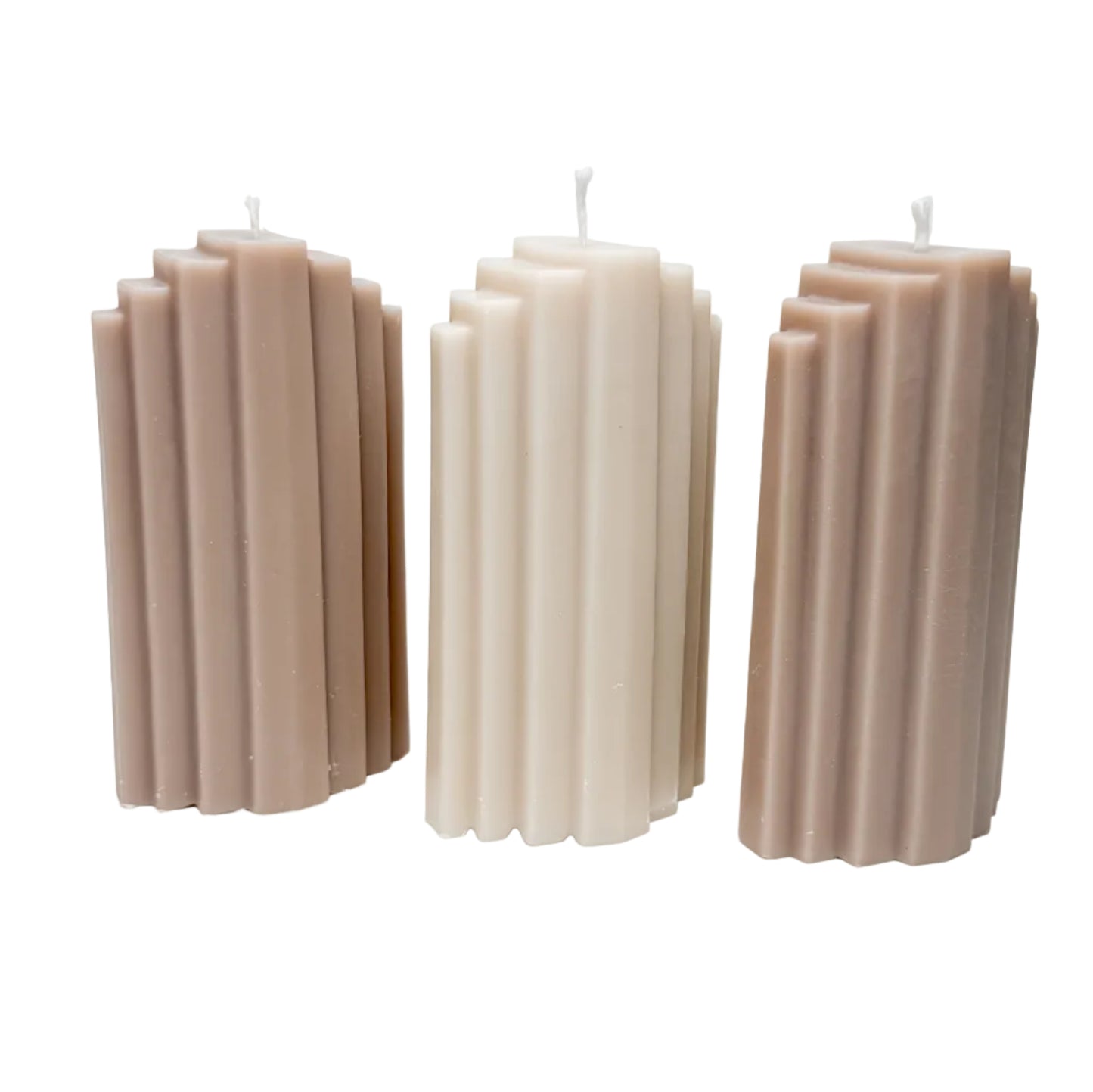 Step Form Candles | Set