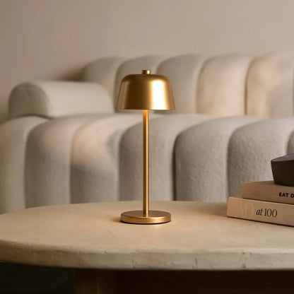 Anton Gold wiederaufladbare Tischlampe