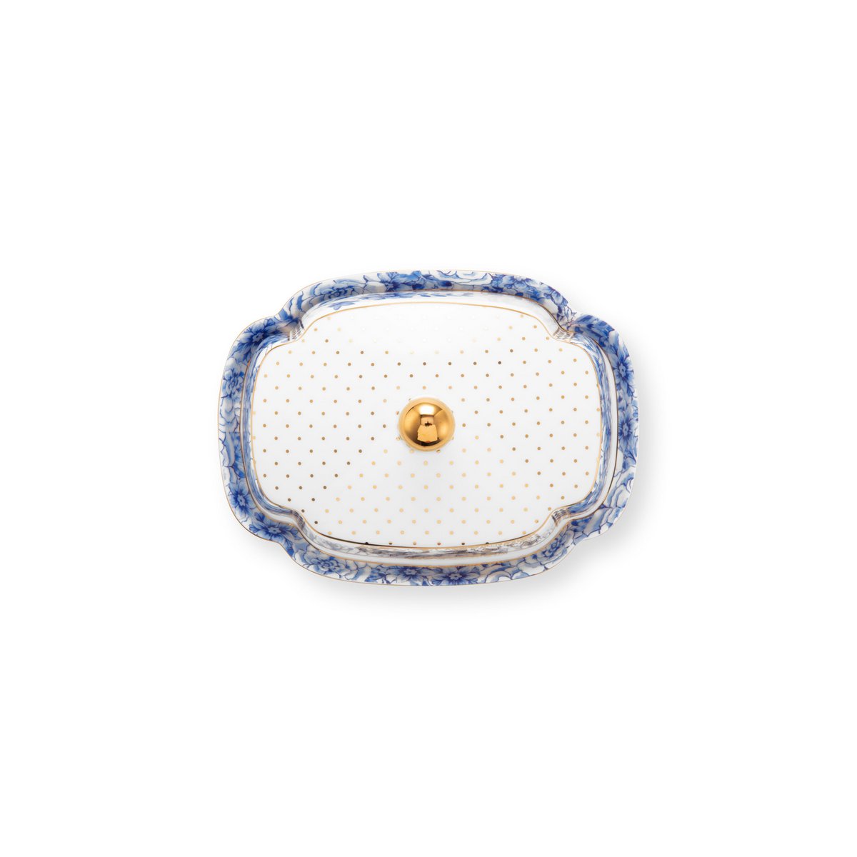 Butterdose Royal White 19x14x9cm