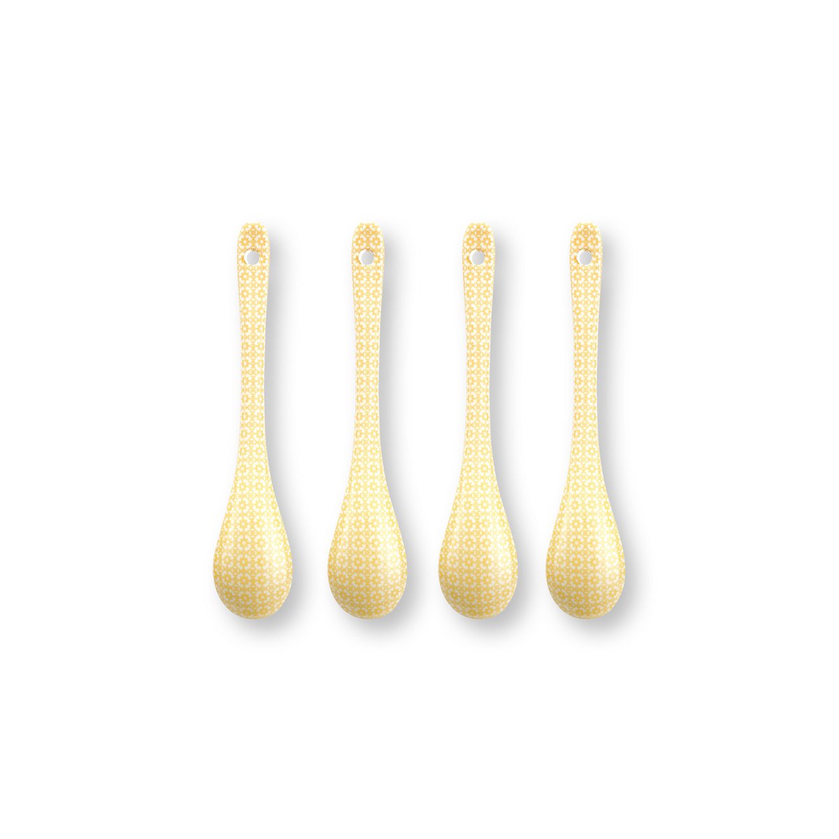 Set/4 teaspoons Lily&Lotus Yellow 13cm
