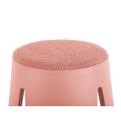 Hocker Teddystuhl, pink