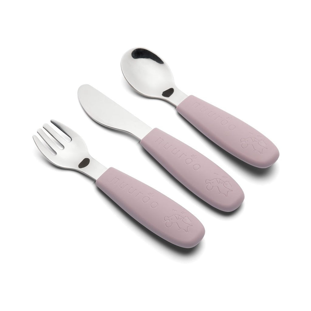 Jana Besteckset, 3er-Pack, Holzrose