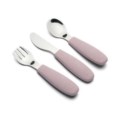 Jana Besteckset, 3er-Pack, Holzrose