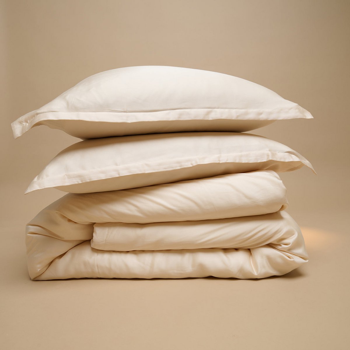 TENCEL™ Satin Bettwäsche sand