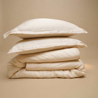TENCEL™ Satin Bettwäsche sand