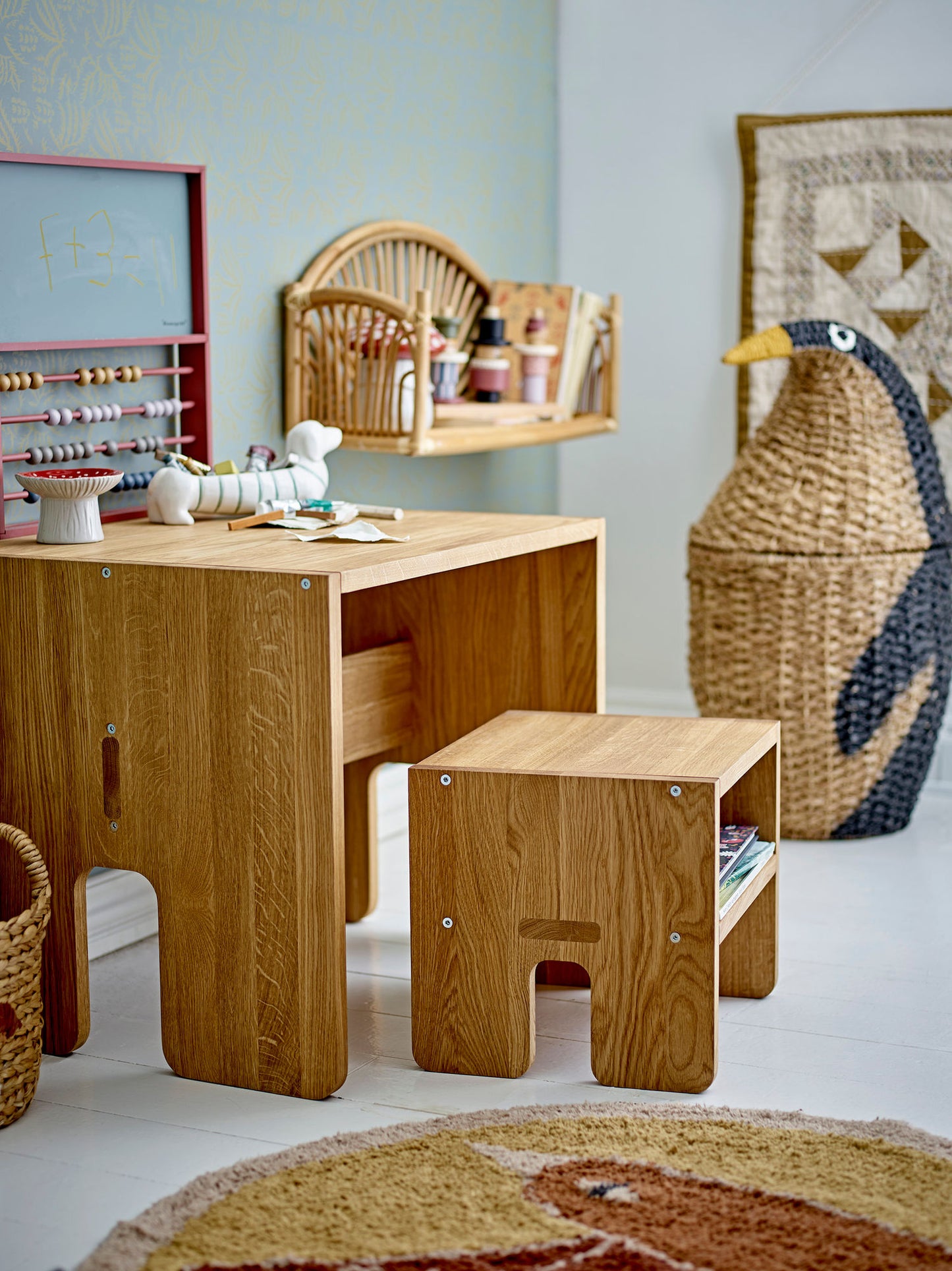 Bloomingville MINI Marcello Abakus, Grün, FSC®100% Plywood