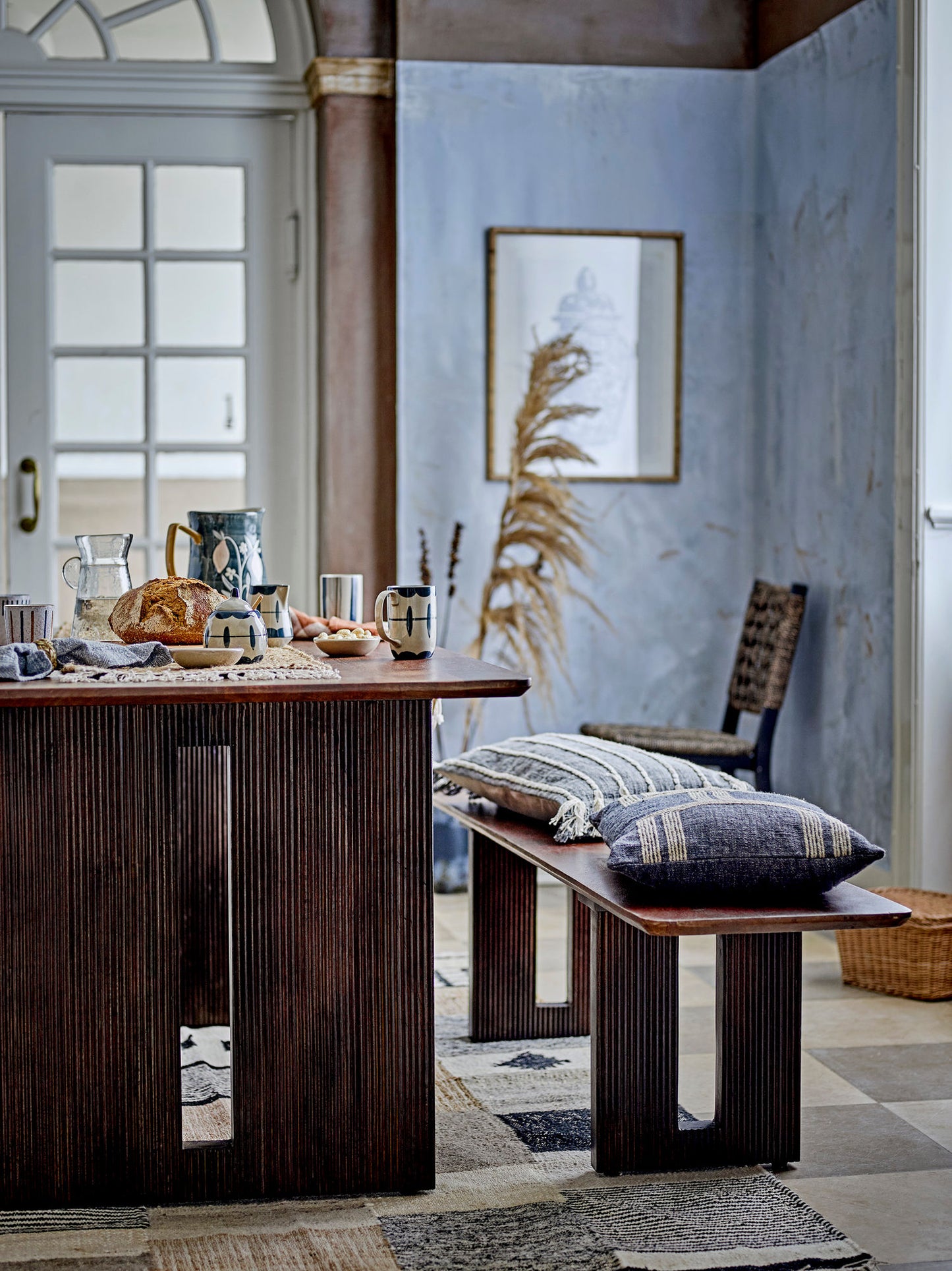 Creative Collection Milow Esstisch, Braun, Mango
