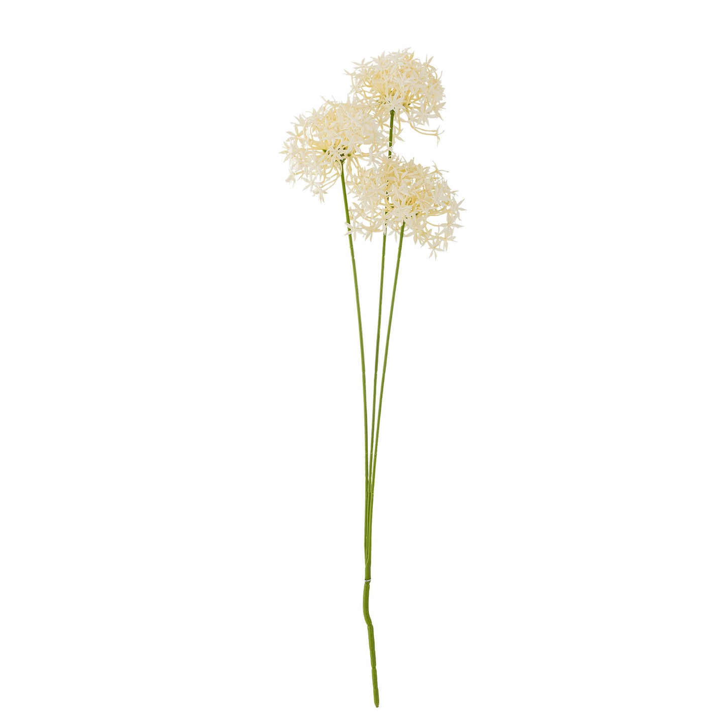 Bloomingville Allium Stiel, Weiß, Künstliche Blumen