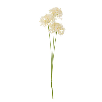 Bloomingville Allium Stiel, Weiß, Künstliche Blumen