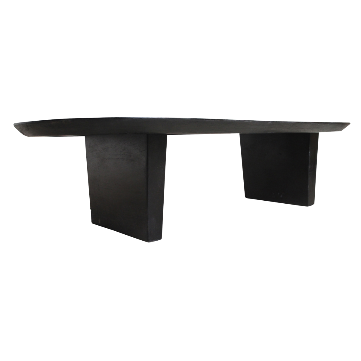 Bullnose Couchtisch schwarz