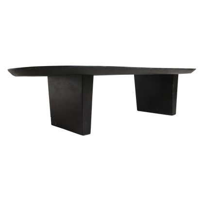 Bullnose Couchtisch schwarz
