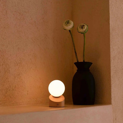 Morris Hellbraune wiederaufladbare Lampe | Stilvolles, kabelloses und nachhaltiges Design