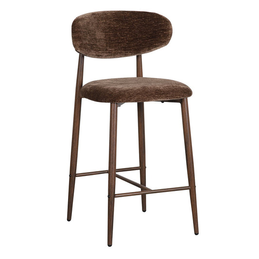 Japandi Kitchen Bar Stuhl Umber (2er Set)