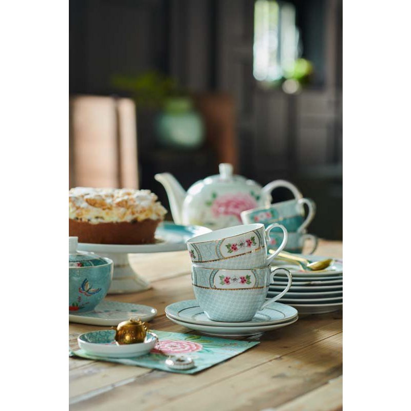 Pip Studio Teekanne Large Blushing Birds White 1.6ltr