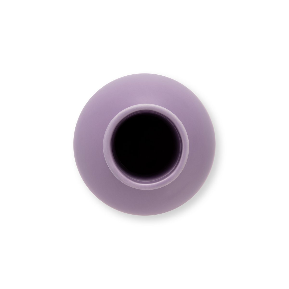 Vase Ceramic Red-Lilac Medium
