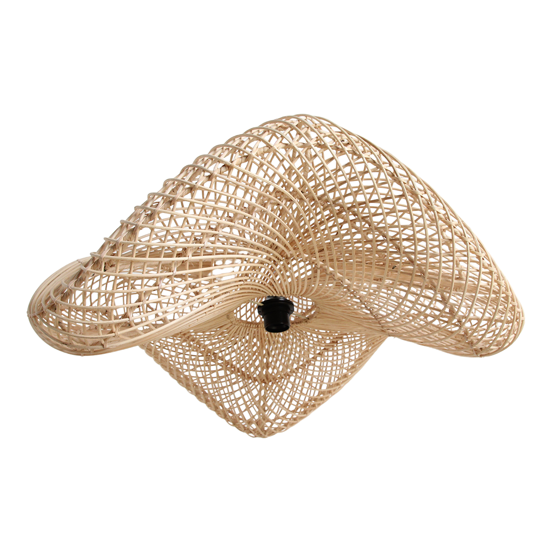 Wellenlampe natur L