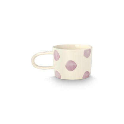 Mug with Ear Dots Lilac 350ml
