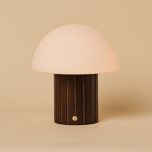 Siebe Dunkelbraune wiederaufladbare Tischlampe