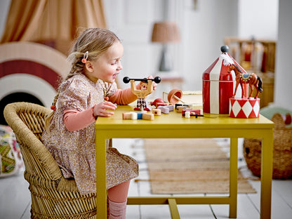 Bloomingville MINI Rossaio Aktivitätsspielzeug, Bunt, FSC®100%, Beech