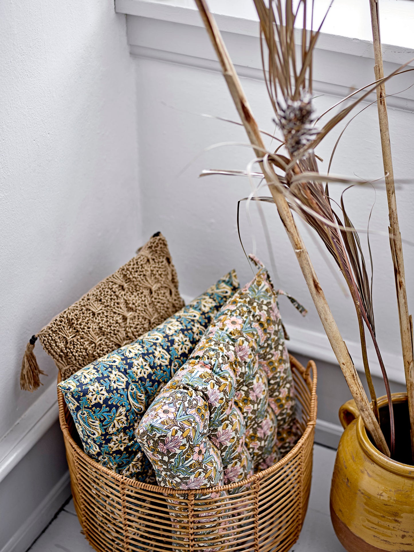 Bloomingville Mekkel Korb, Natur, Polyrattan