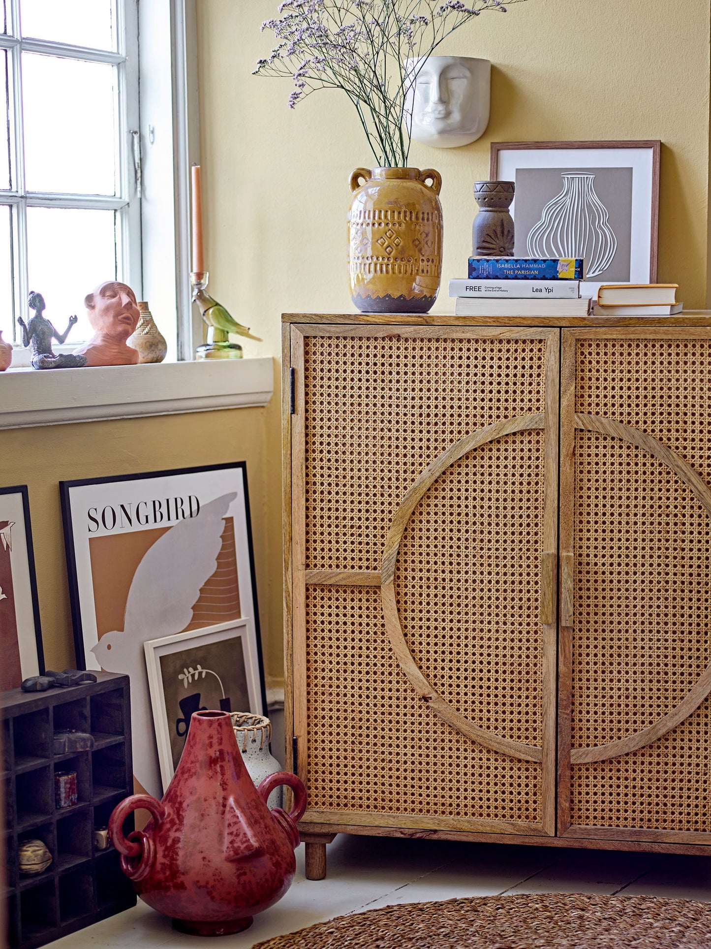 Bloomingville Tarun Deko-Vase, Braun, Steingut