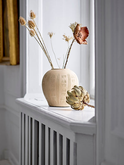 Bloomingville Taym Deko-Vase, Natur, Terrakotta