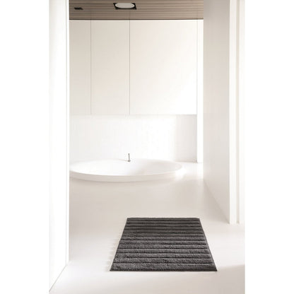 California Bath Matte - grauer Holzkohle