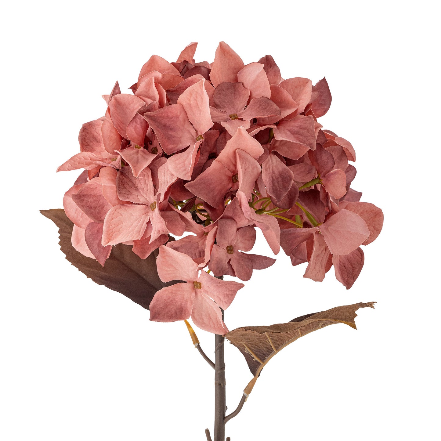Bloomingville Hydrangea Stiel, Rose, Künstliche Blumen