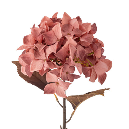 Bloomingville Hydrangea Stiel, Rose, Künstliche Blumen