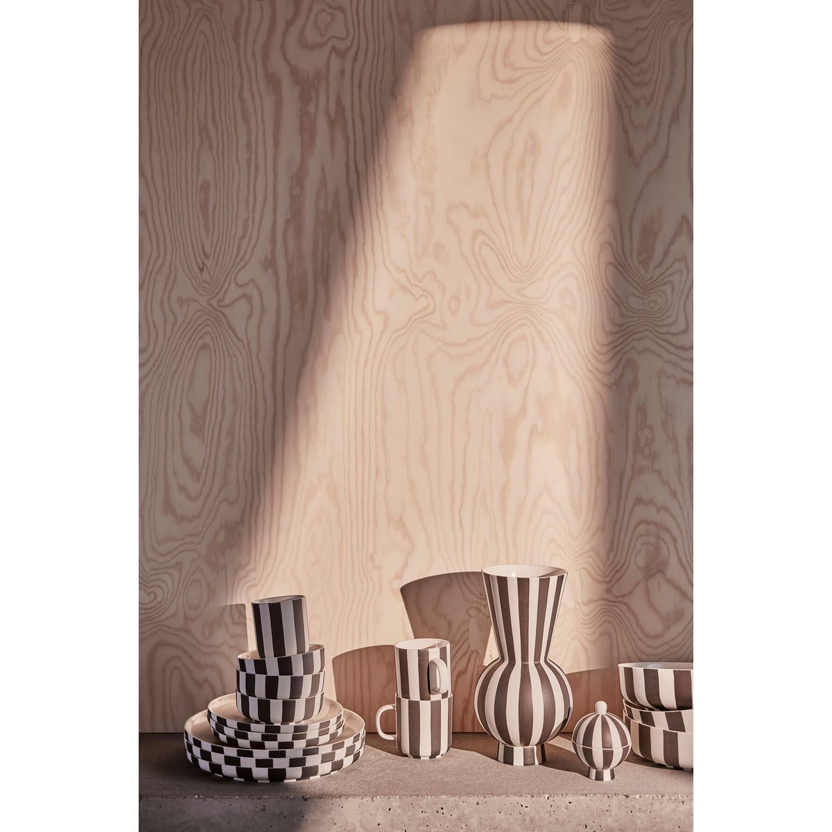 Toppu Vase - Rund