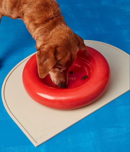 HotDog Pets Rosa Keramiknapf für Hunde