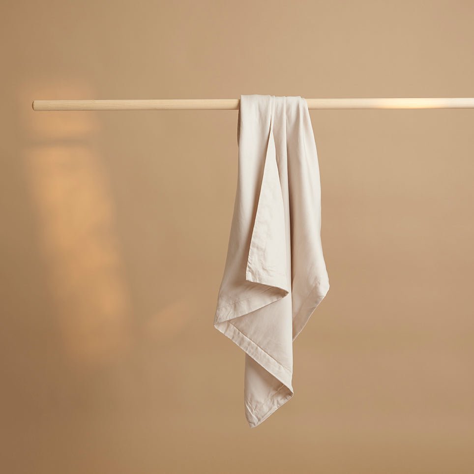 TENCEL™ Twill-Kissenbezug beige