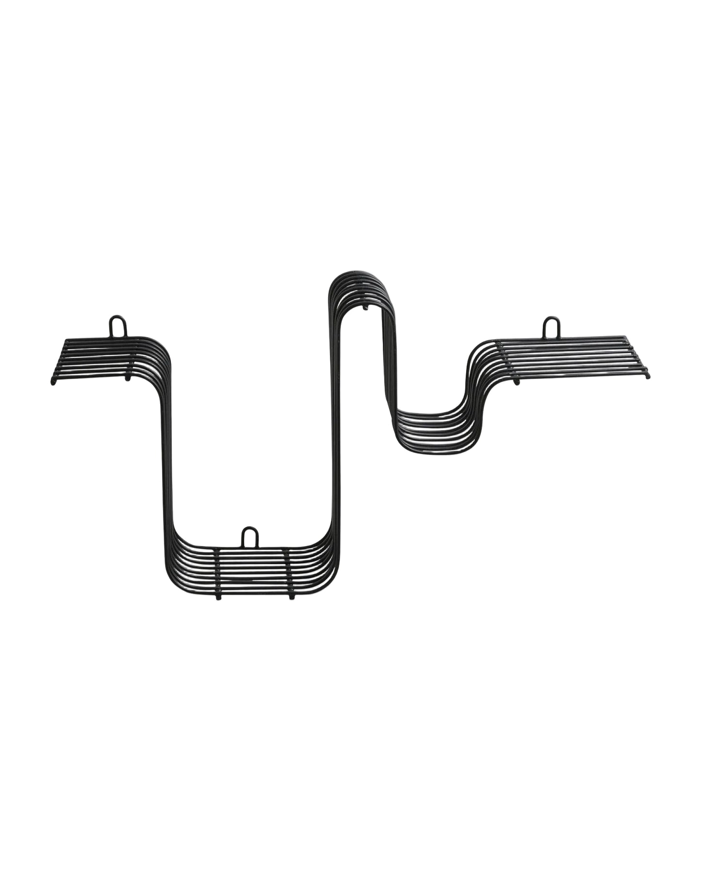 Nordal BRAVA shelf - black finish