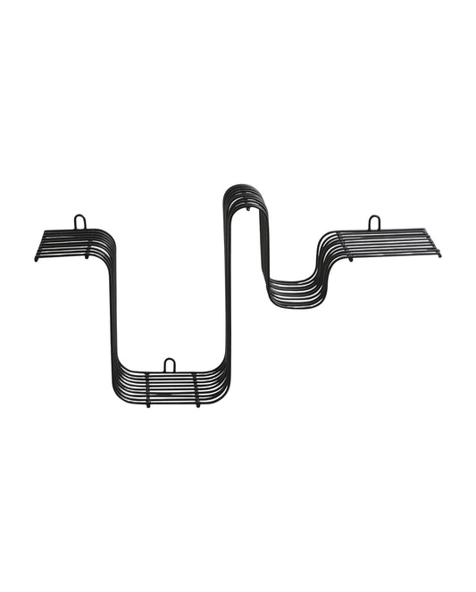 Nordal BRAVA shelf - black finish