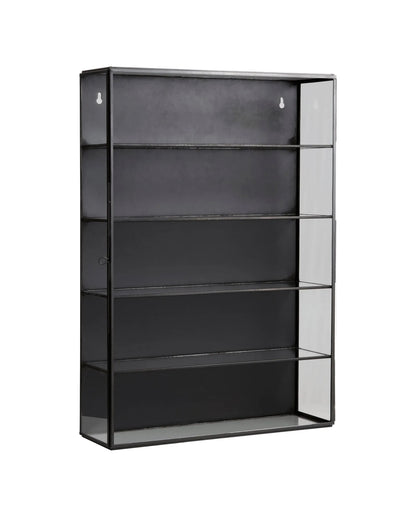 Nordal ADA Wandregal, M, 4 shelves - black