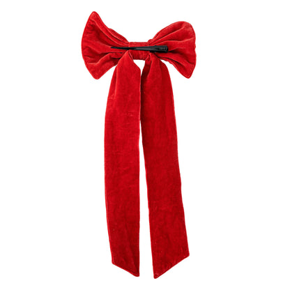 Bloomingville Ruby Dekoration Schleife, Rot, Baumwolle