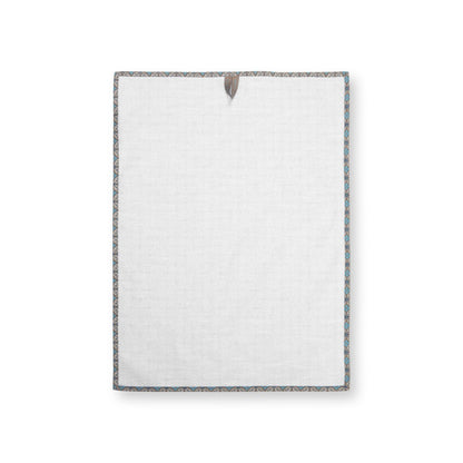 Pip Studio Geschirrtücher 2x Blooming Tales Bustani-Pashmina Khaki-Blue 50x70cm