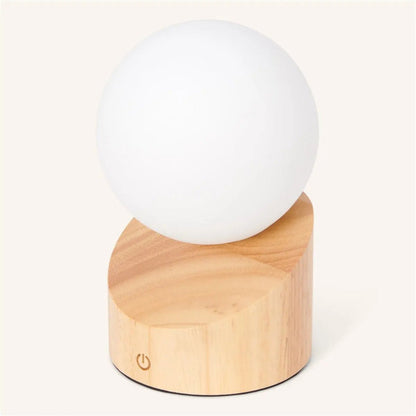 Morris Hellbraune wiederaufladbare Lampe | Stilvolles, kabelloses und nachhaltiges Design