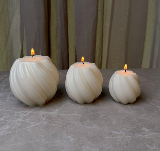 Round Candles | 3er Set